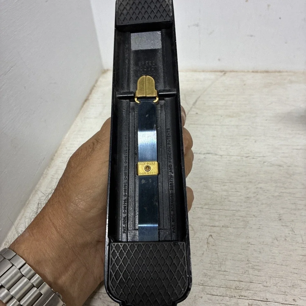 Vtg Rare swingline stapler vintage black and gold Totally Functions